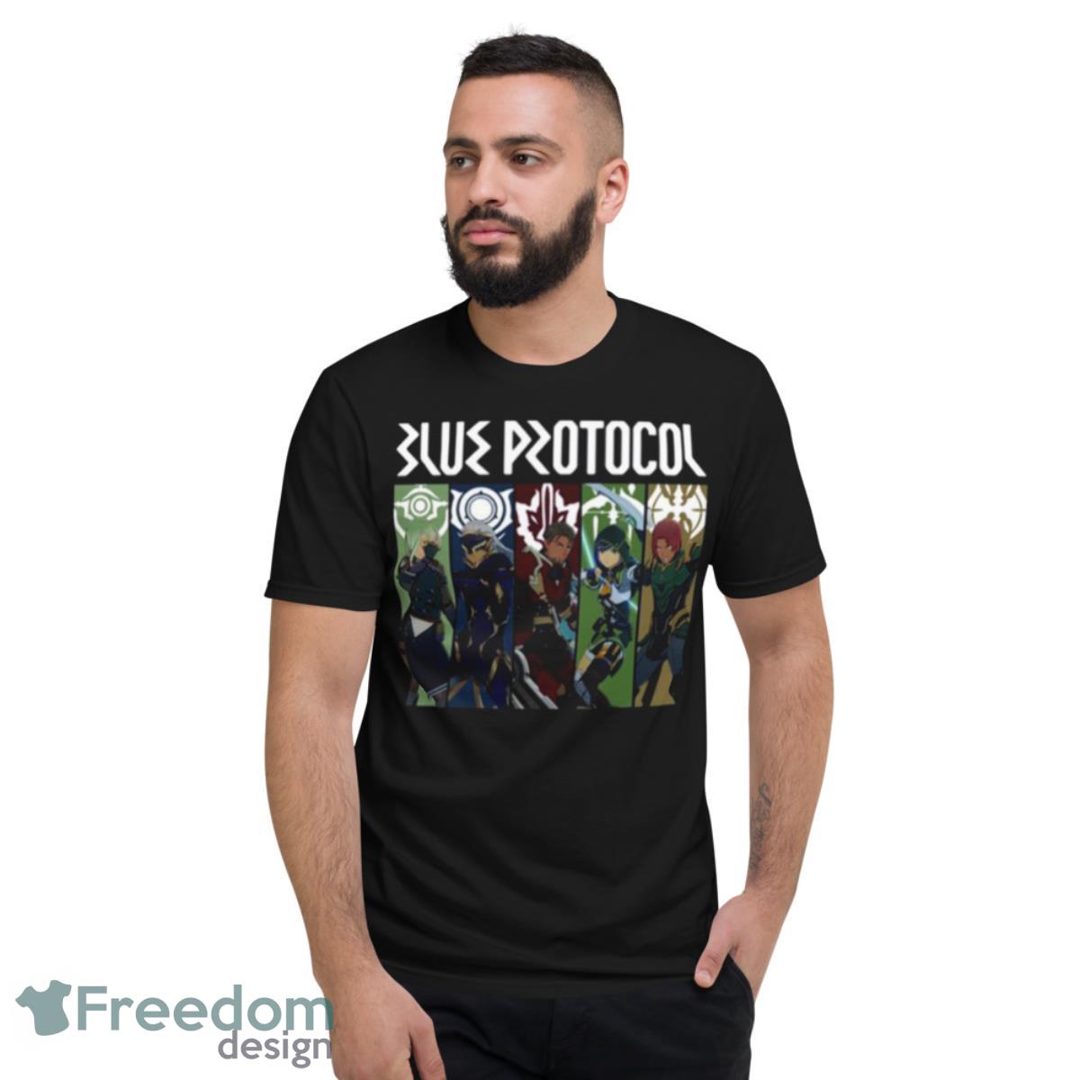 Anime Hero Game Blue Protocol Shirt - Short Sleeve T-Shirt