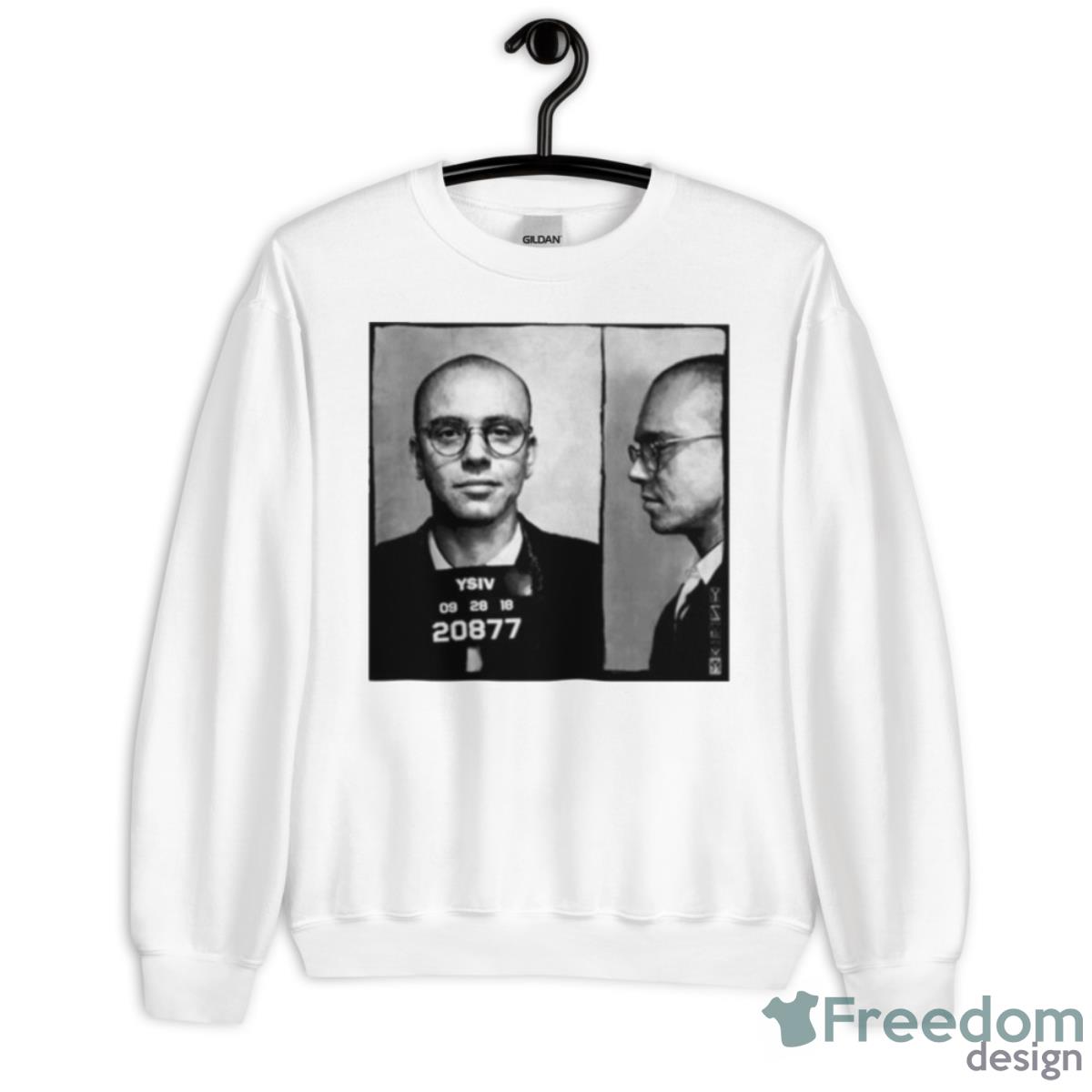 Anthony Fantano Mugshot Ysiv Shirt - Unisex Heavy Blend Crewneck Sweatshirt