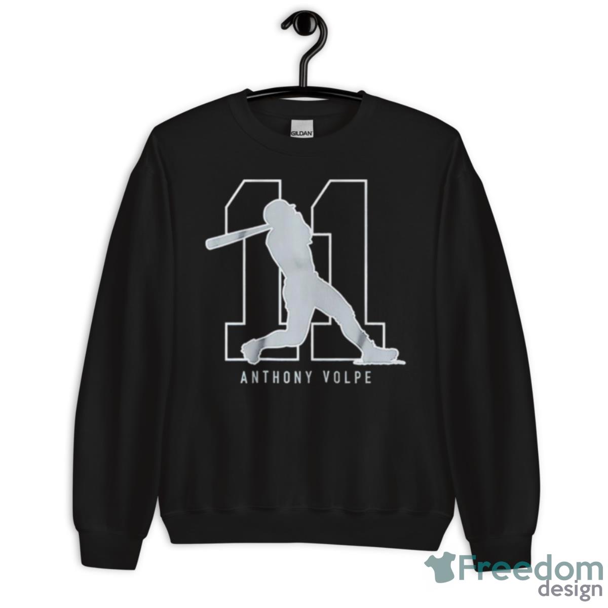 Anthony Volpe 11 New York Yankees Shirt - Unisex Crewneck Sweatshirt