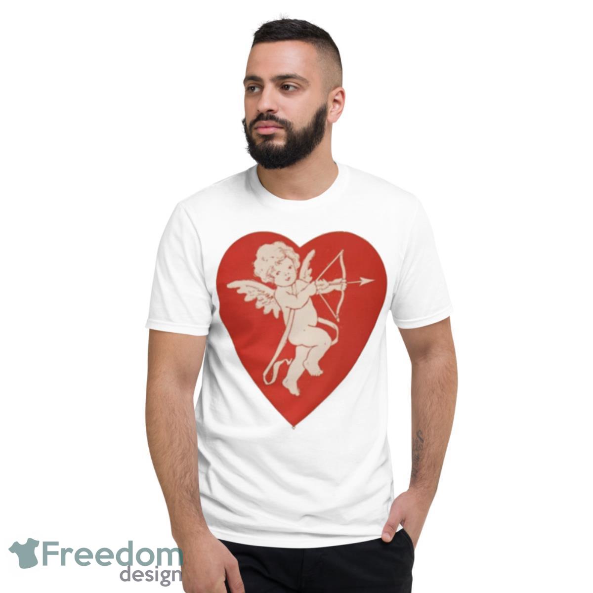 Antique Cupid Valentine T Shirt - Short Sleeve T-Shirt