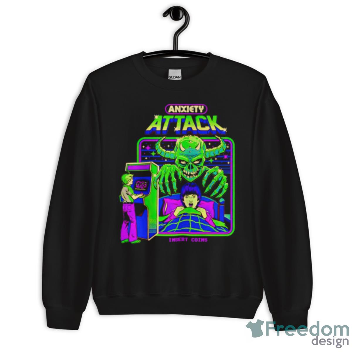 Anxiety Attack Insert Coins Shirt - Unisex Crewneck Sweatshirt