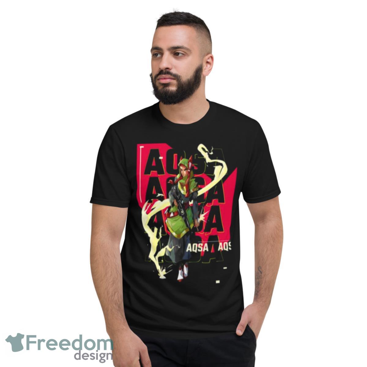 Aqsa Anime Game Valorant Shirt - Short Sleeve T-Shirt