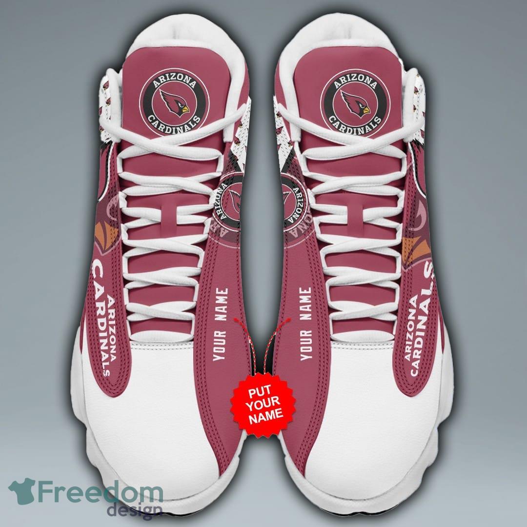 NFL Arizona Cardinals Custom Name Number Air Jordan 13 Shoes V3 –