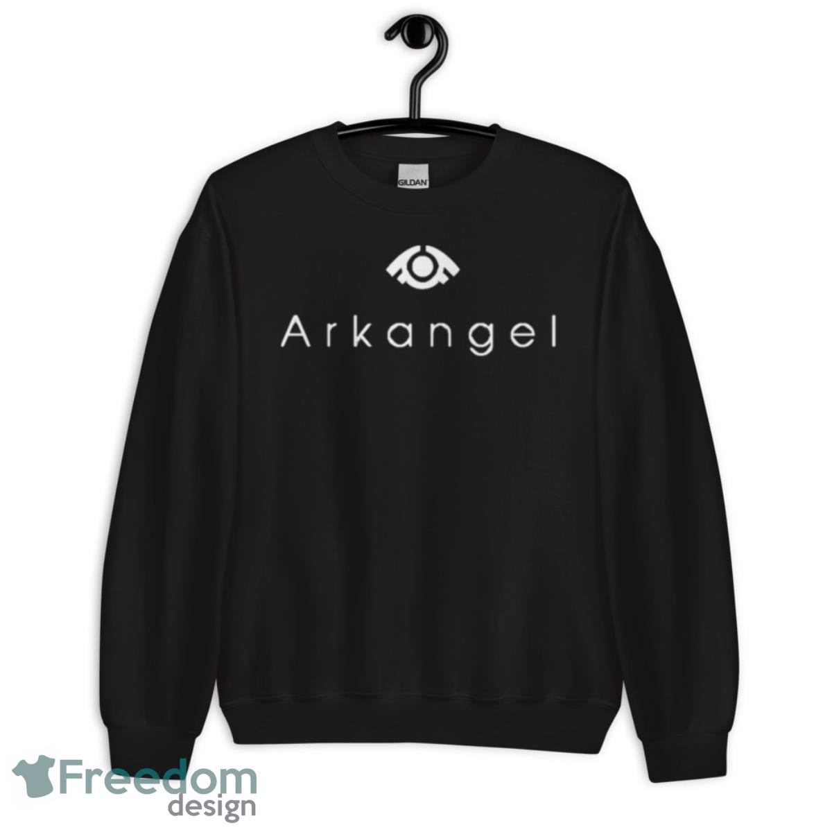 Arkangel Logo Icon Black Mirror Shirt - Unisex Crewneck Sweatshirt