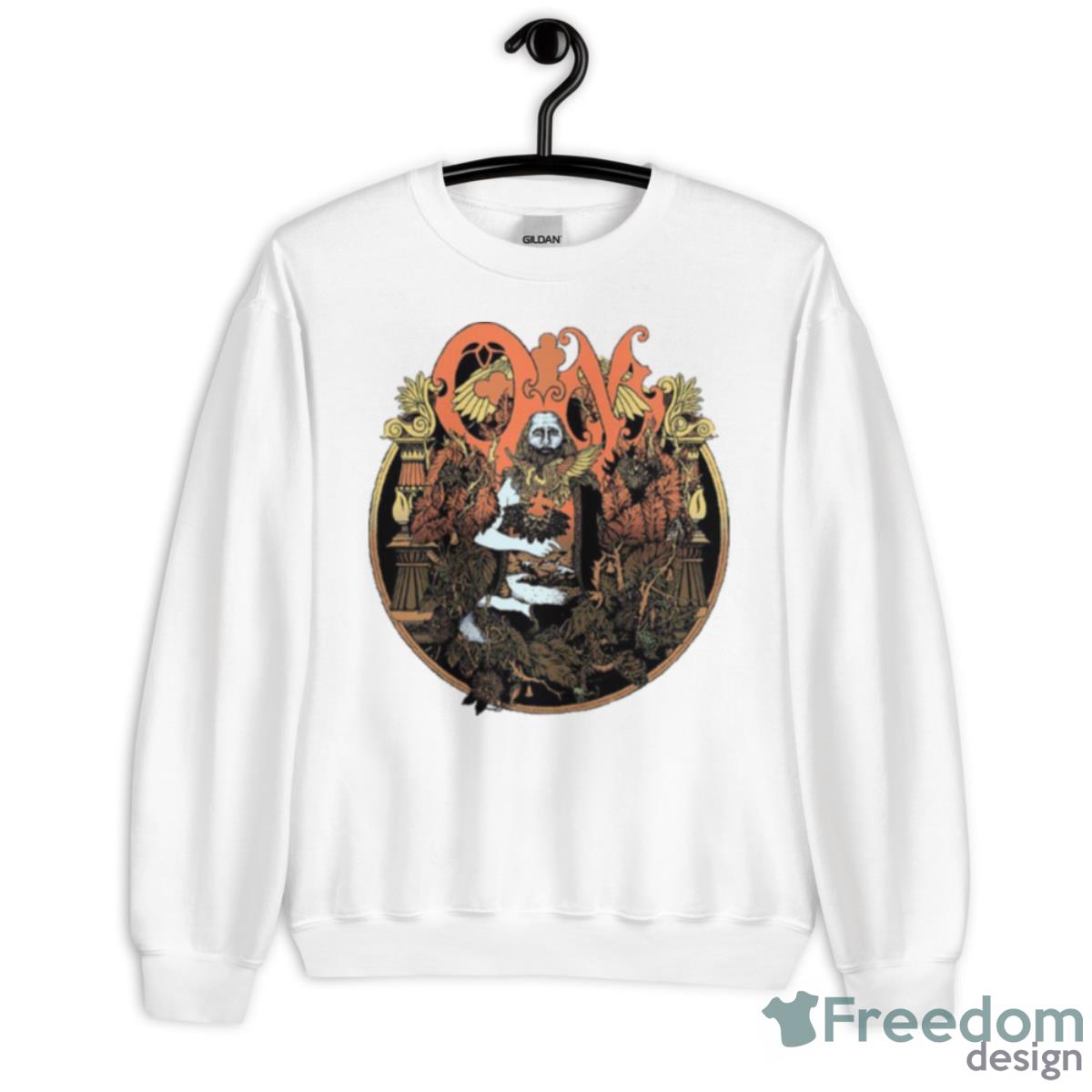 Art Design Om Band Shirt - Unisex Heavy Blend Crewneck Sweatshirt