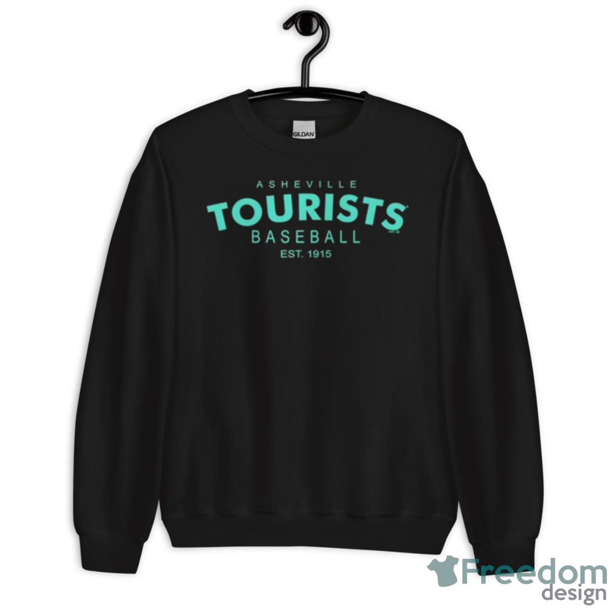 Asheville Tourists Royal Heather Shirt - Unisex Crewneck Sweatshirt