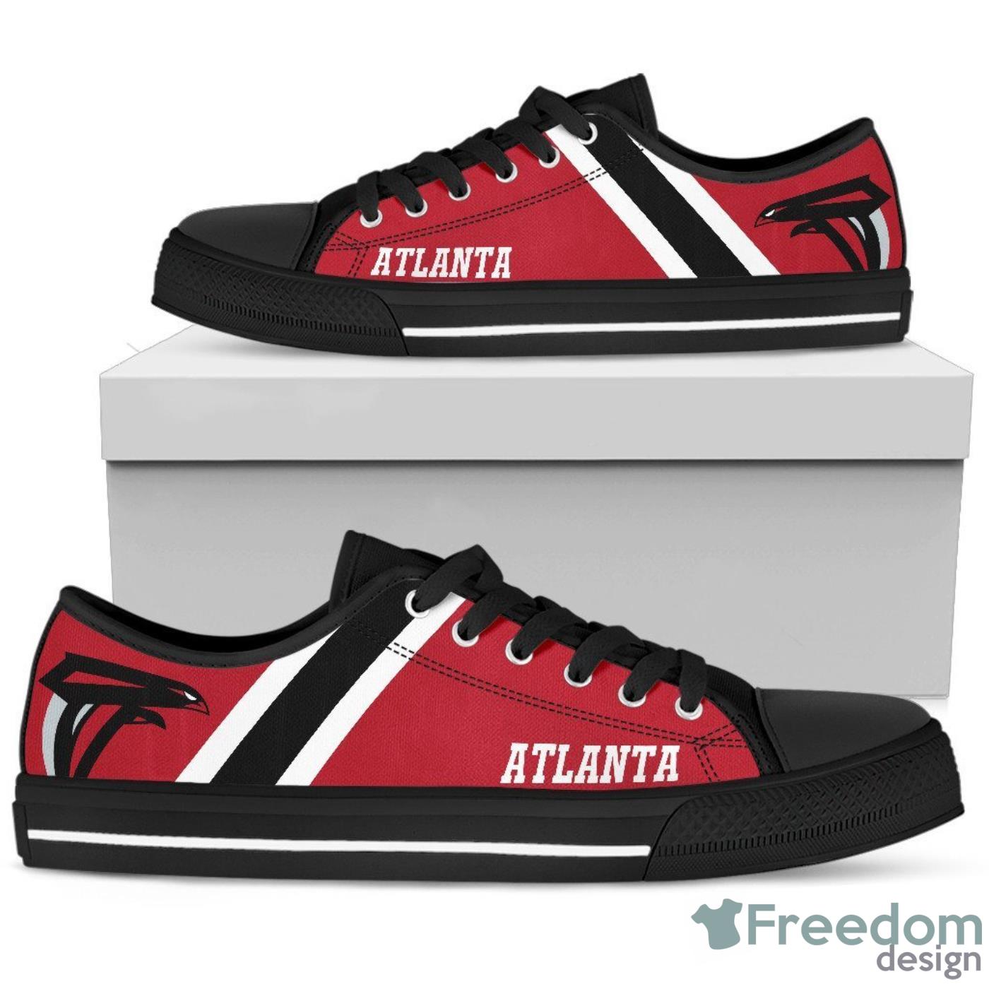 Atlanta Falcons NFL Low Top Canvas Shoes For Men And Women Product Photo 1