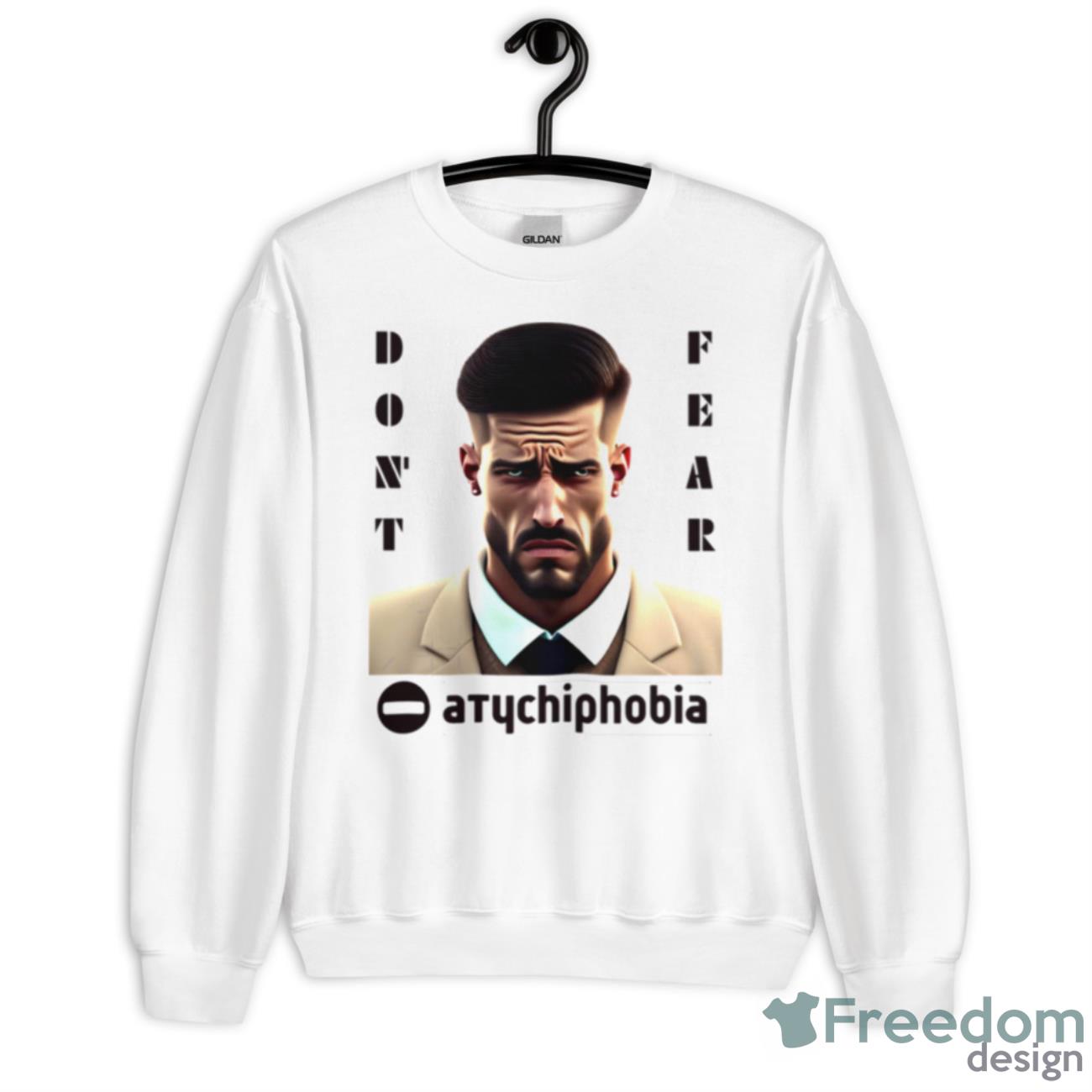 Atychiphobia – Fear Of Failure – Motivation Psychology Shirt - Unisex Heavy Blend Crewneck Sweatshirt