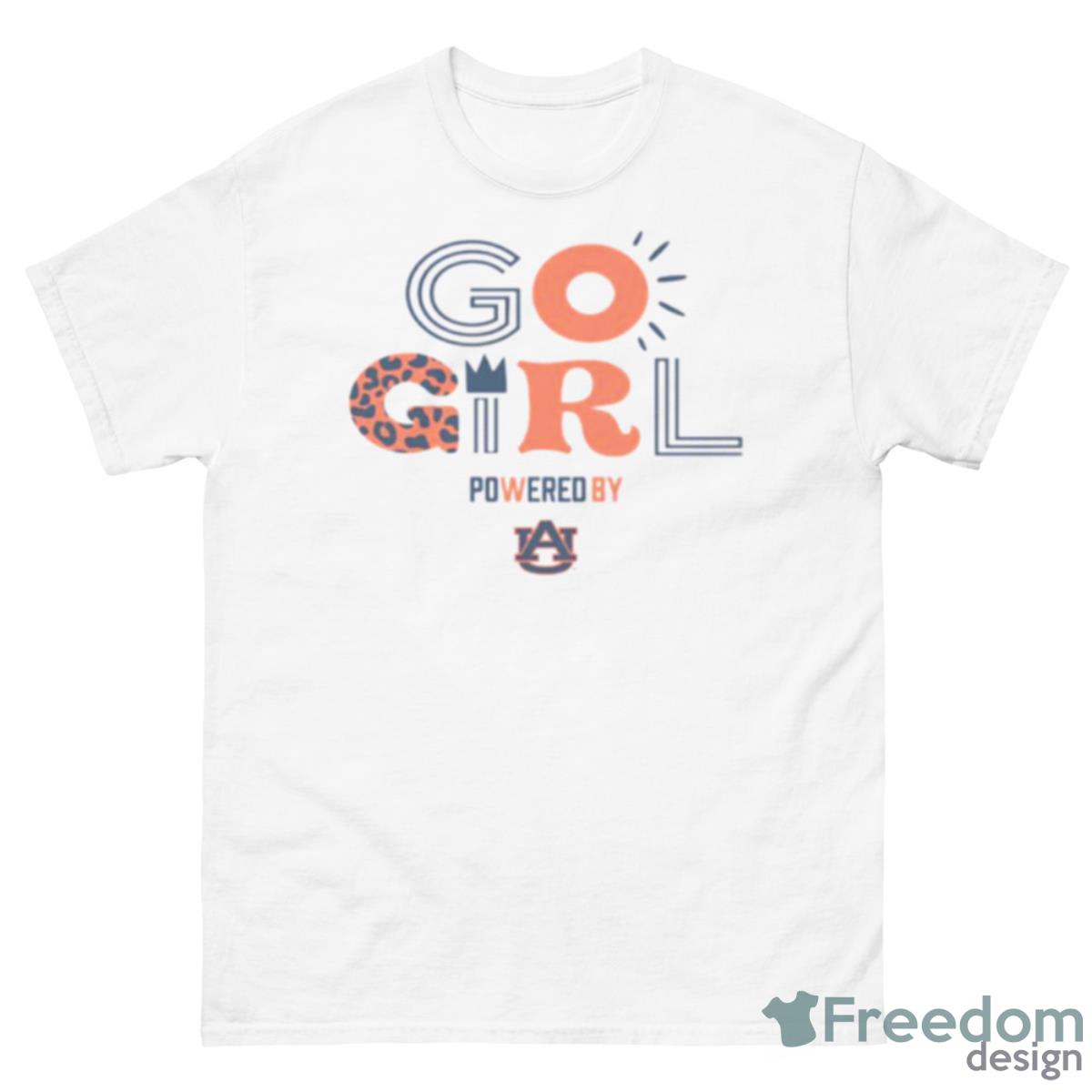 Auburn Tigers Gameday PoweredBy Go Girl Shirt - 500 Men’s Classic Tee Gildan