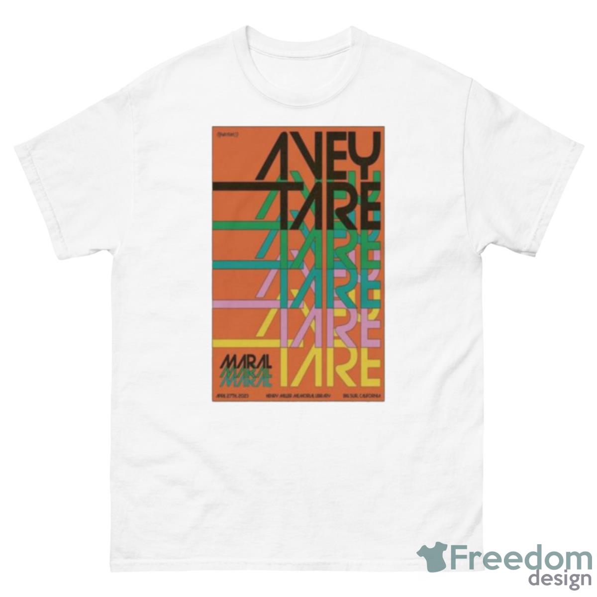 Avey Tare April 27 2023 Big Sur California Poster Shirt - 500 Men’s Classic Tee Gildan