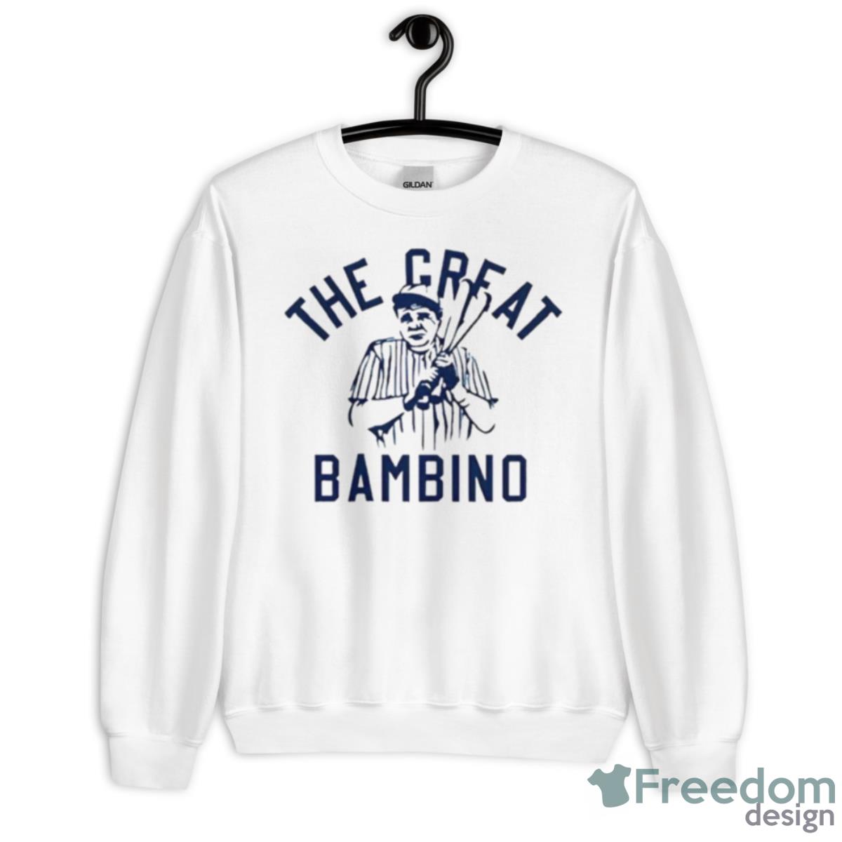 Babe Ruth The Great Bambino Shirt - Unisex Heavy Blend Crewneck Sweatshirt