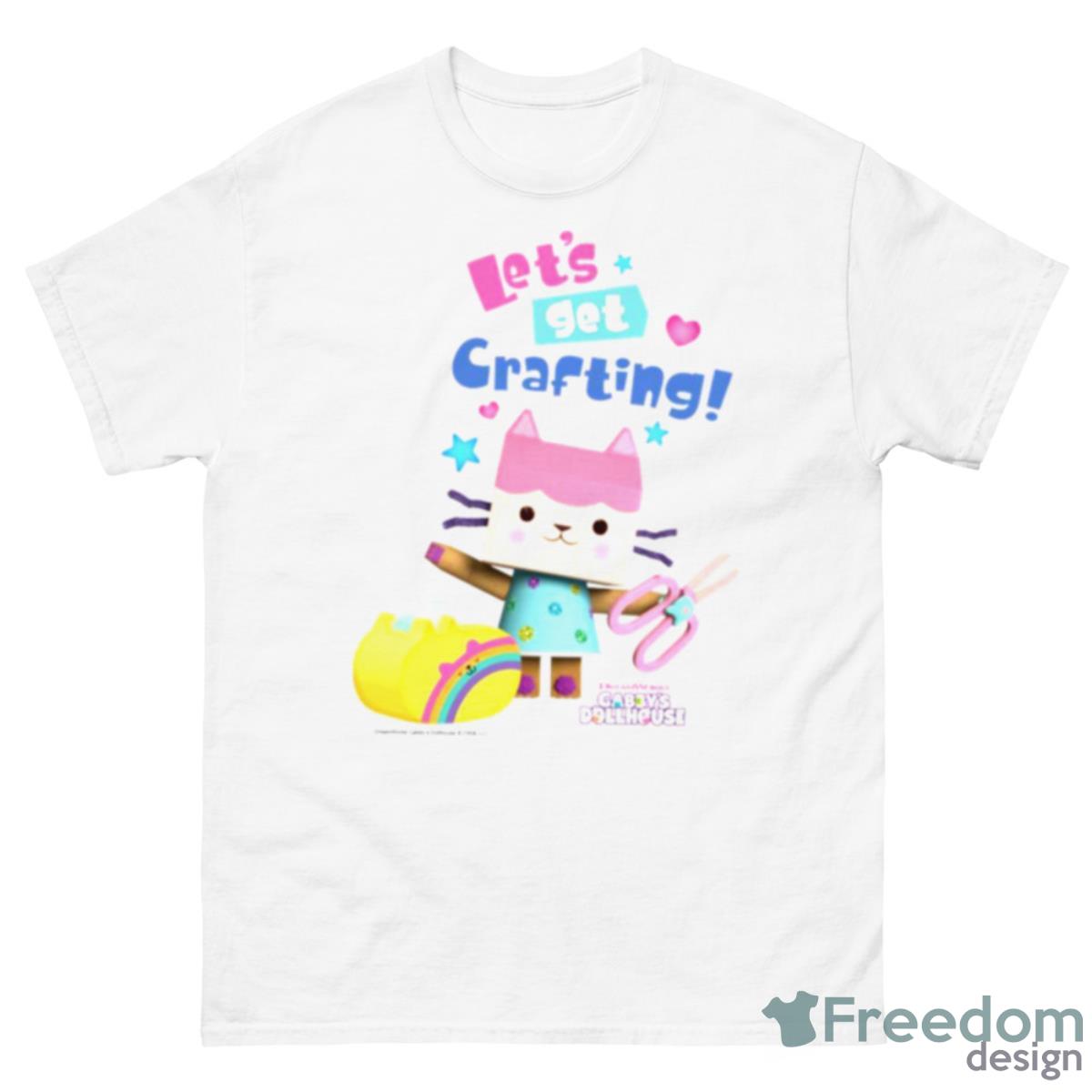 Baby Box Cat Let’s Get Crafting Gabby’s Dollhouse Shirt - 500 Men’s Classic Tee Gildan