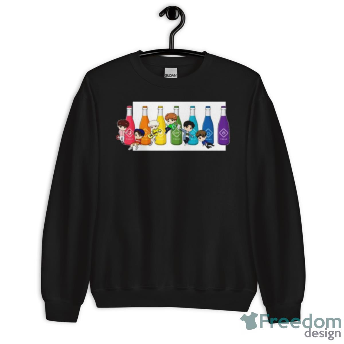 Baby Soda Bottle Chibi Fanart Astro Shirt - Unisex Crewneck Sweatshirt