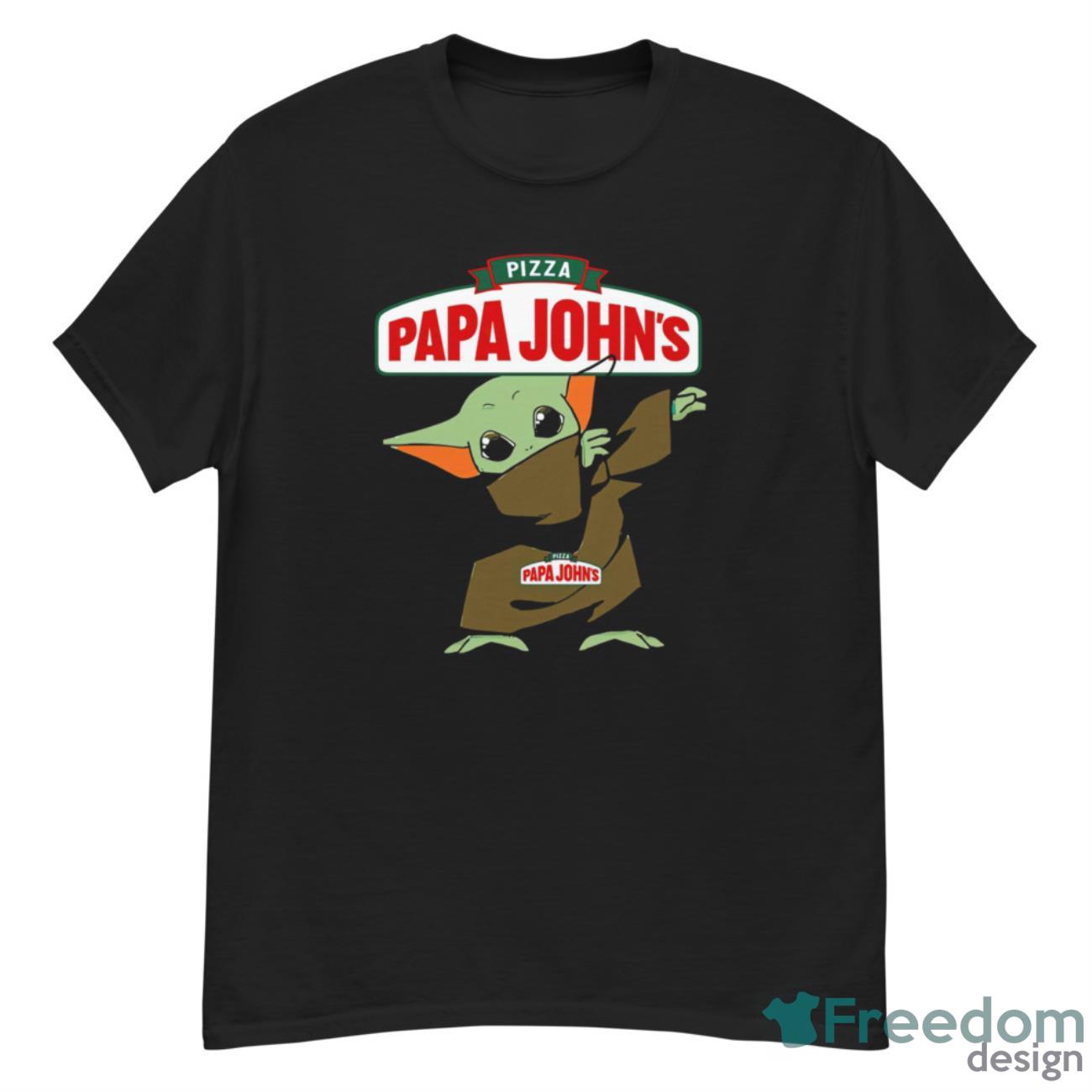 Baby Yoda Pizza Papa John’s Shirt - G500 Men’s Classic T-Shirt