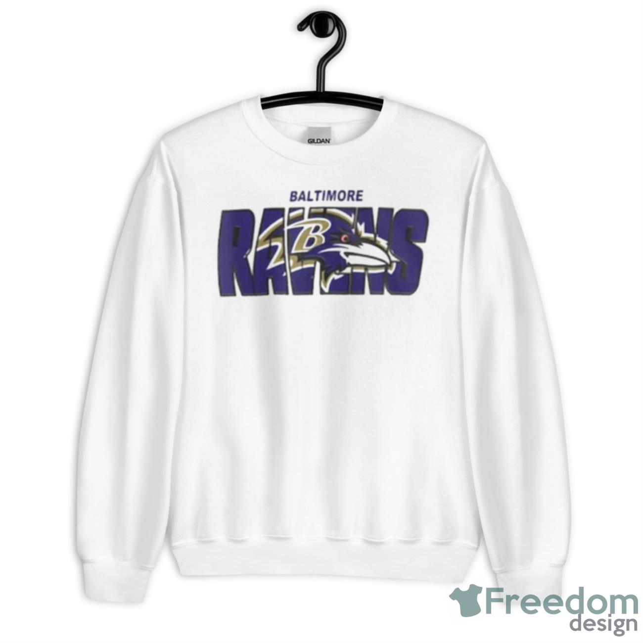 Baltimore Ravens New Era 2023 NFL Draft Shirt - Unisex Heavy Blend Crewneck Sweatshirt