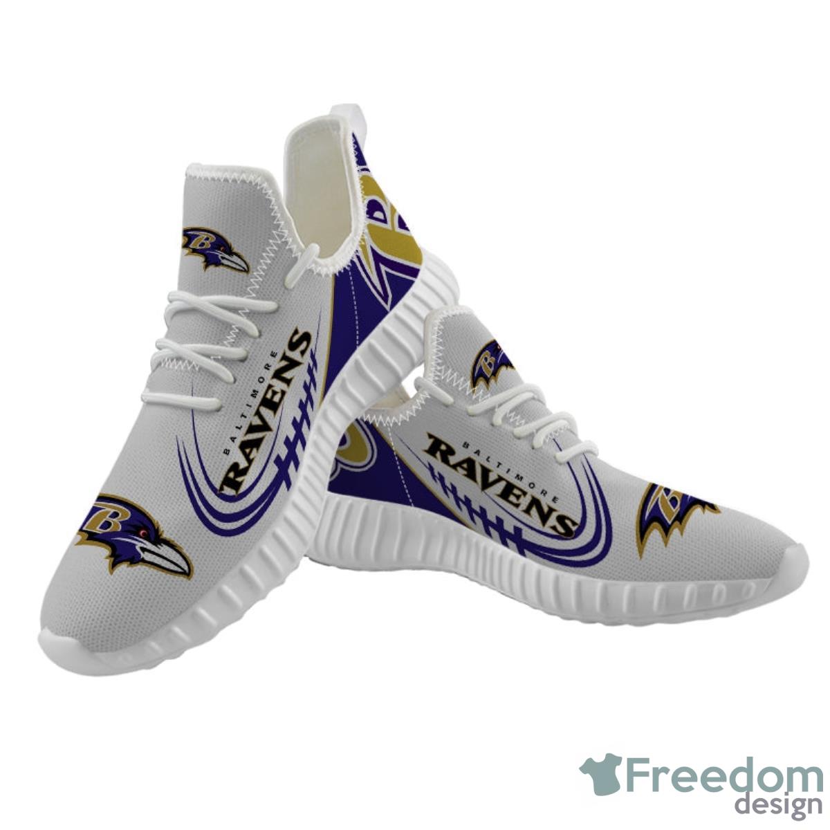Baltimore Ravens Sneakers Big Logo Reze Shoes Product Photo 2