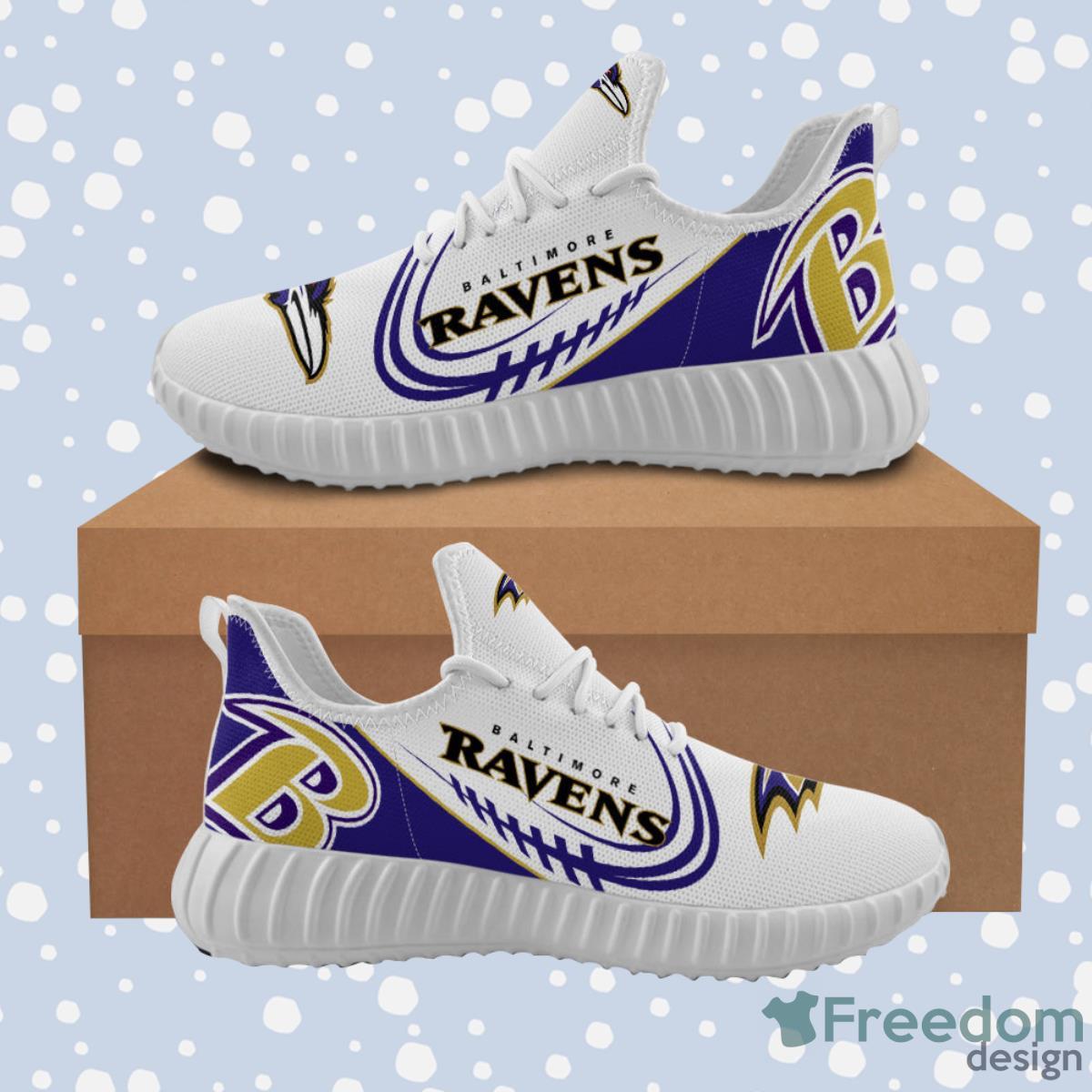 Baltimore Ravens Sneakers Big Logo Reze Shoes Product Photo 1