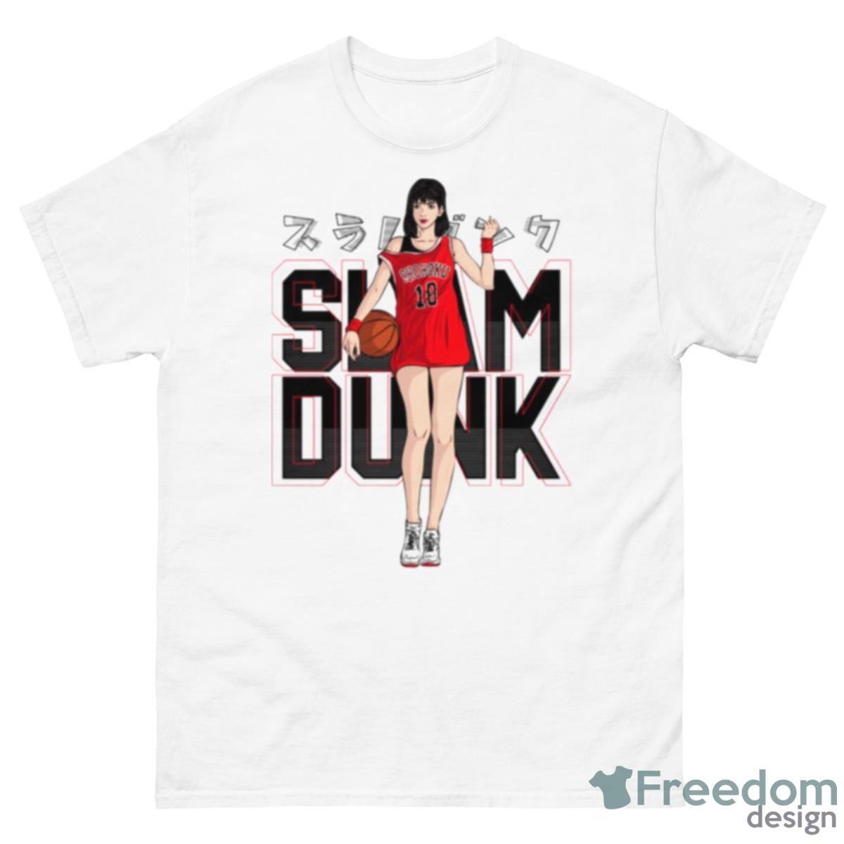 Basketball Girl Slam Dunk Girl Shirt - 500 Men’s Classic Tee Gildan