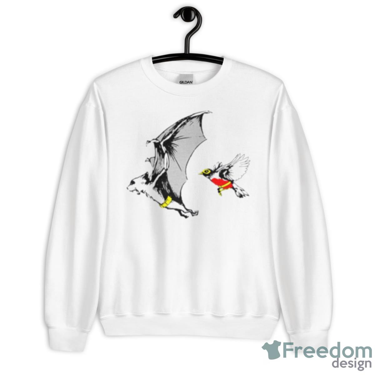 Bat And Robin Shirt - Unisex Heavy Blend Crewneck Sweatshirt