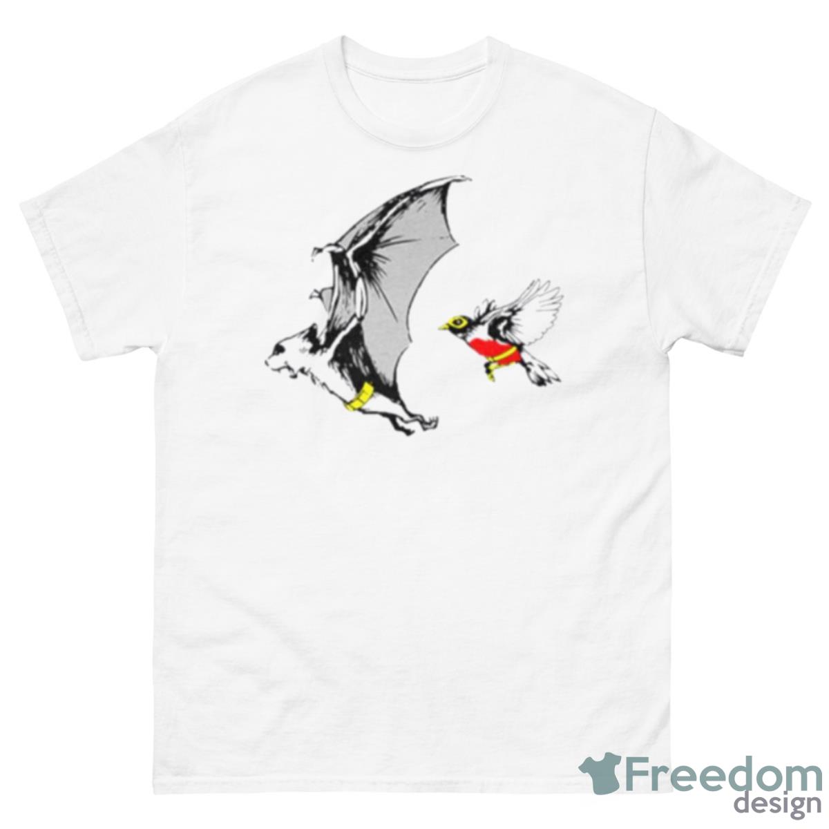 Bat And Robin Shirt - 500 Men’s Classic Tee Gildan