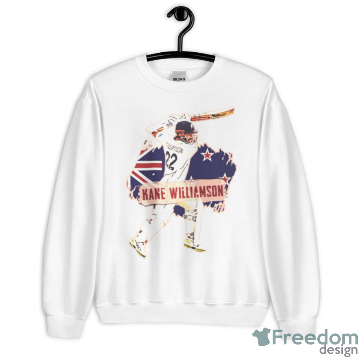 Batsman New Zealand T20 Cricket Kane Williamson Shirt - Unisex Heavy Blend Crewneck Sweatshirt