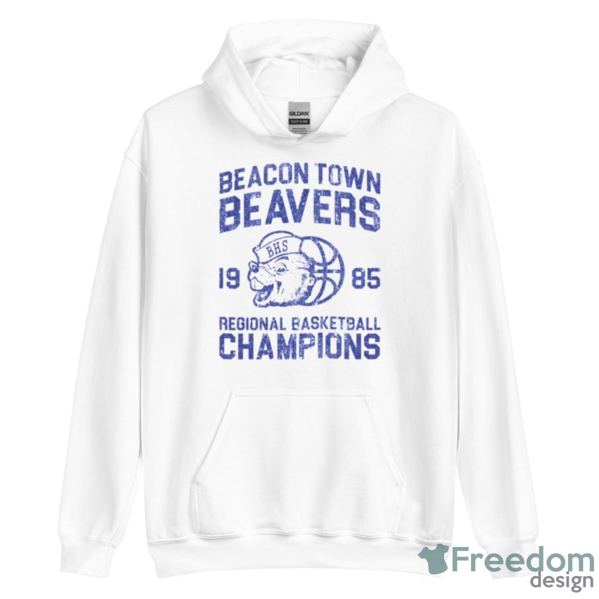 Beacon Town High School Beavers Basketball Teen Wolf Shirt - Unisex Heavy Blend Hooded Sweatshirt