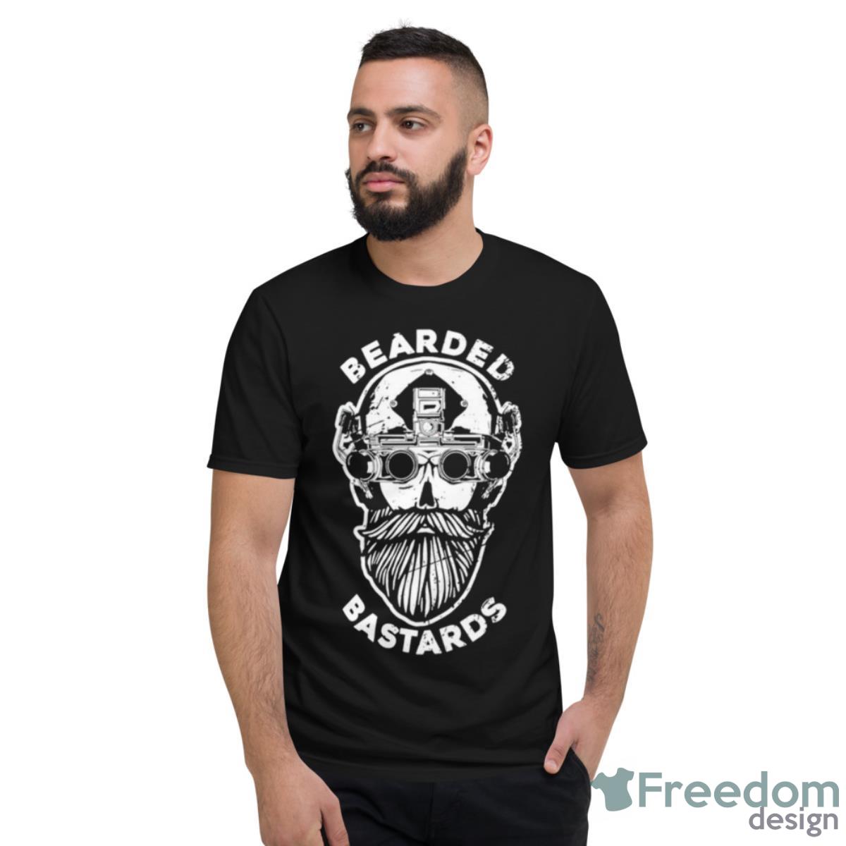 Bearded Bastard Skull Shirt - Short Sleeve T-Shirt