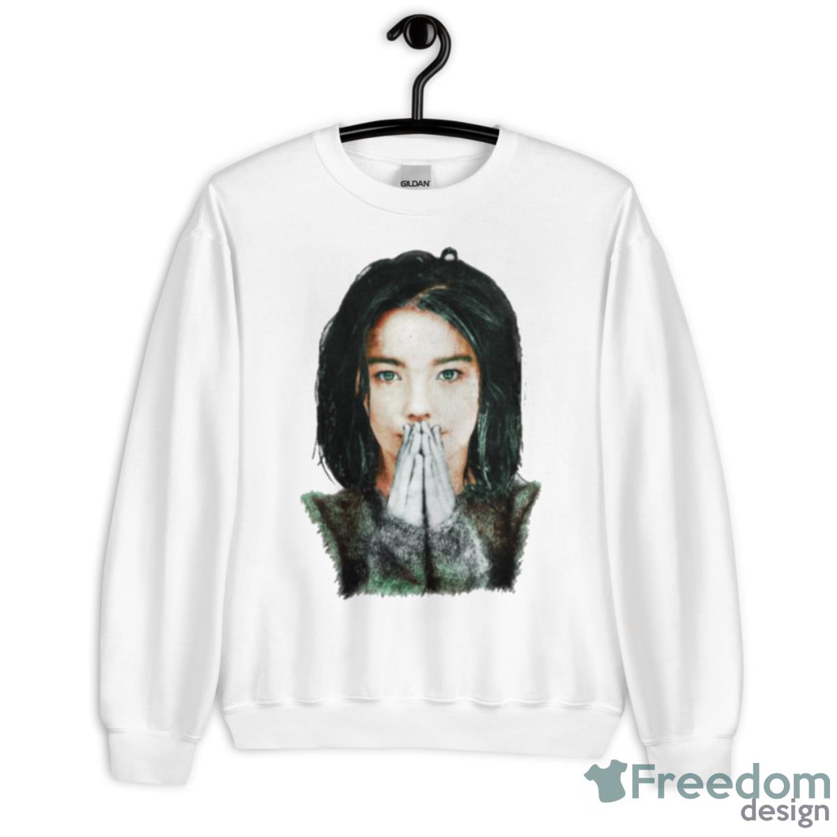 Beautiful Female Singer Bjork Bjork Shirt - Unisex Heavy Blend Crewneck Sweatshirt