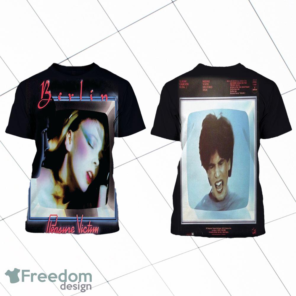 Berlin Pleasure Victim Album 3d design print for mens womens 3D T shirt - Berlin Pleasure Victim Album 3d t-shirt Berlin Pleasure Victim Album 3d design print for mens womens 3D T shirt - Berlin Pleasure Victim Album 3d t-shirt