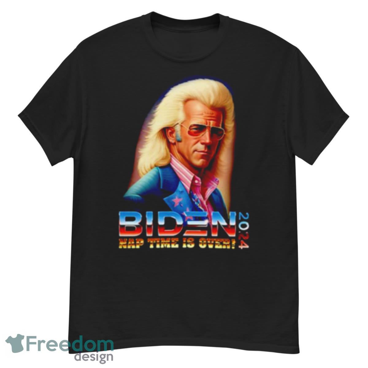 Biden 2024 Nap Time Is Over Shirt - G500 Men’s Classic T-Shirt