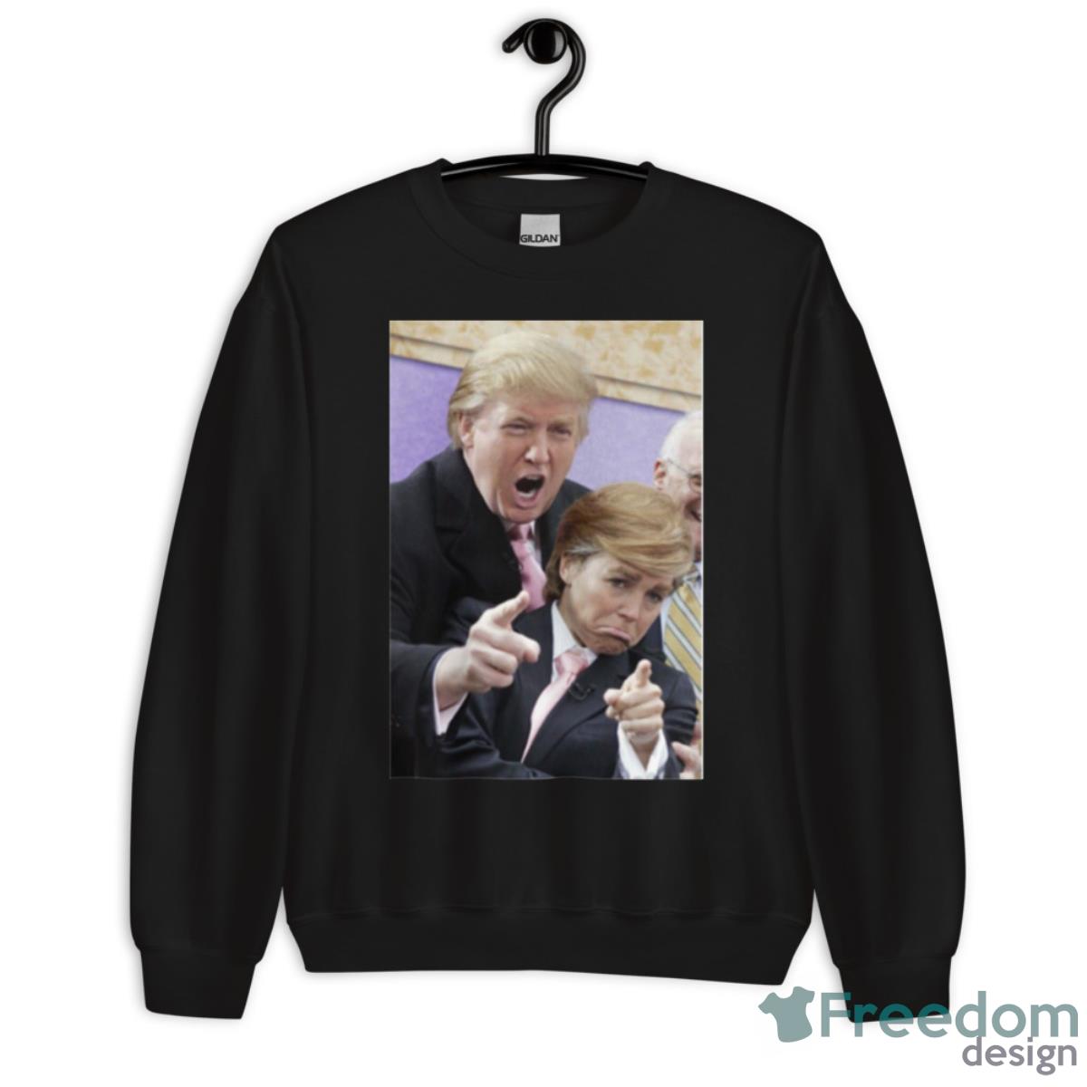 Big Guys Rule Big And Tall Donald Trump Funny Shirt - Unisex Crewneck Sweatshirt