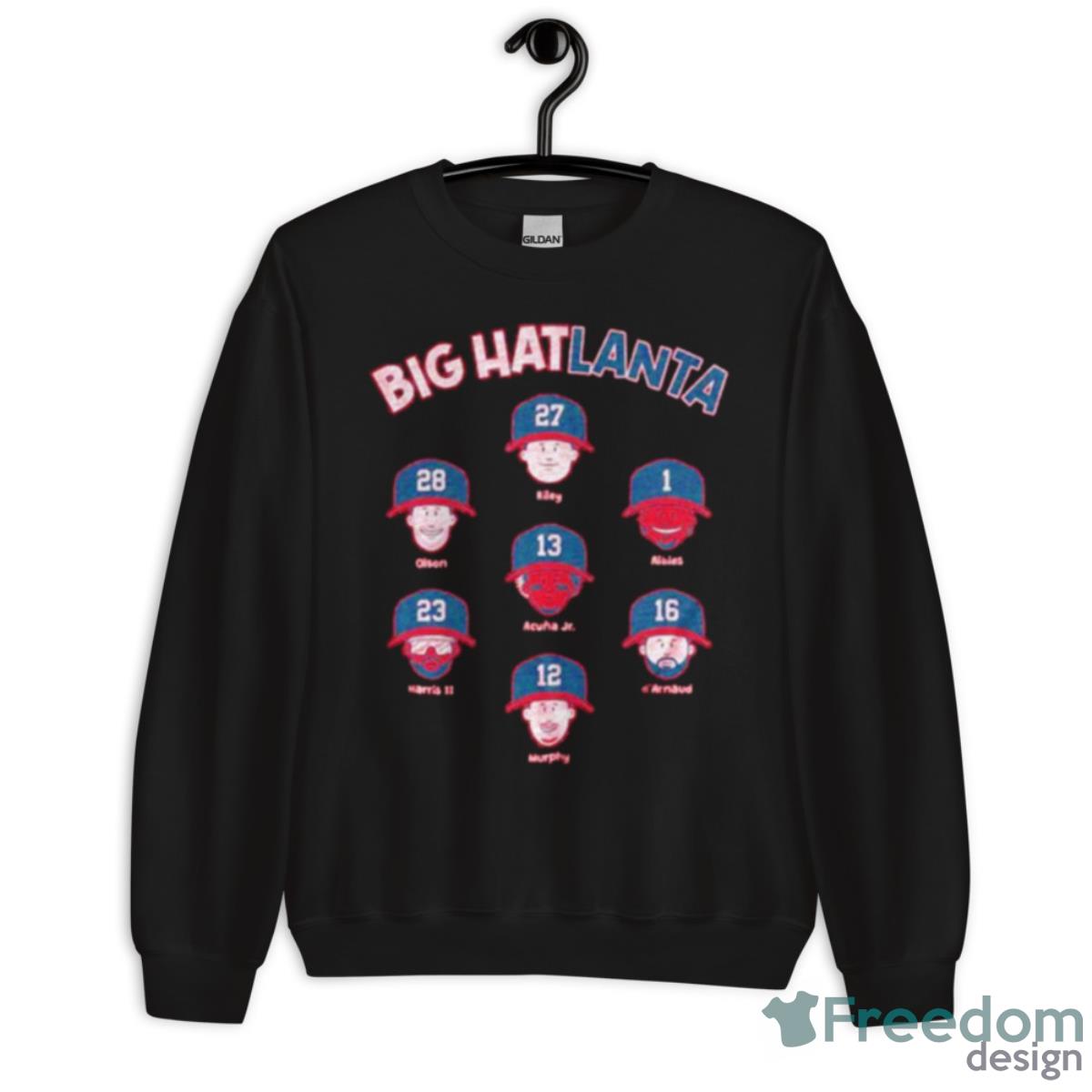 Big Hatlanta Baseball Shirt - Unisex Crewneck Sweatshirt