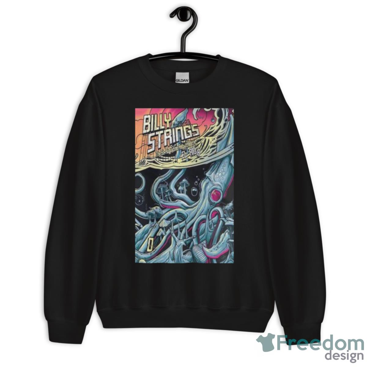 Billy Strings April 22 The St. Augustine Amphitheatre Florida Tour 2023 Poster Shirt - Unisex Crewneck Sweatshirt