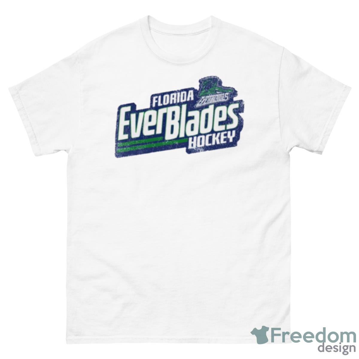 Bimm Ridder Everblades Ash Logo Shirt - 500 Men’s Classic Tee Gildan