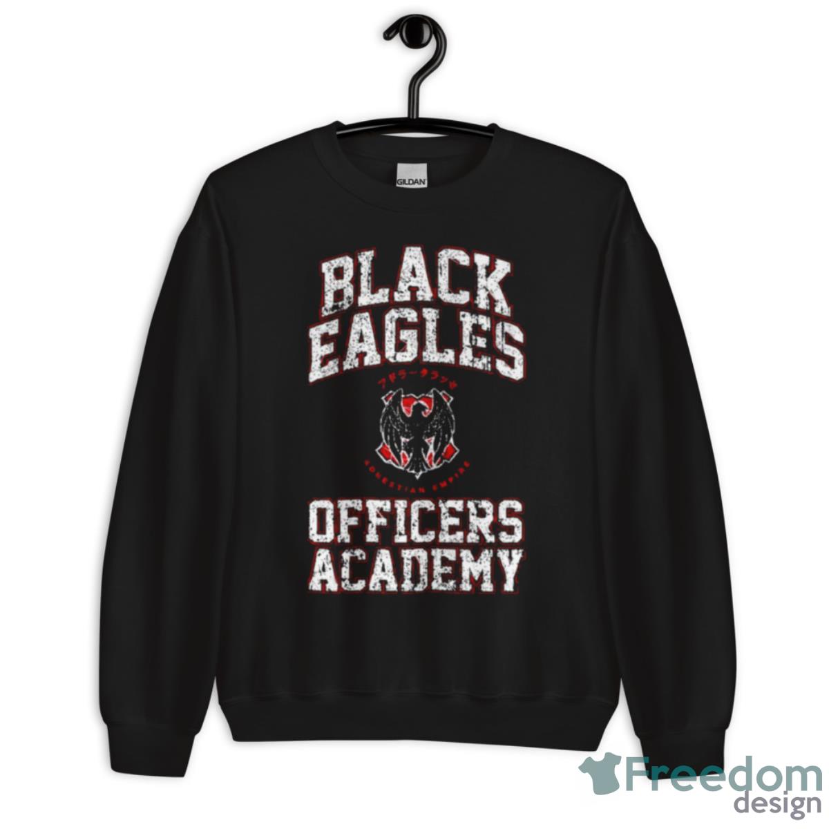 Black Eagles Officers Academy Logo Fire Emblem Shirt - Unisex Crewneck Sweatshirt