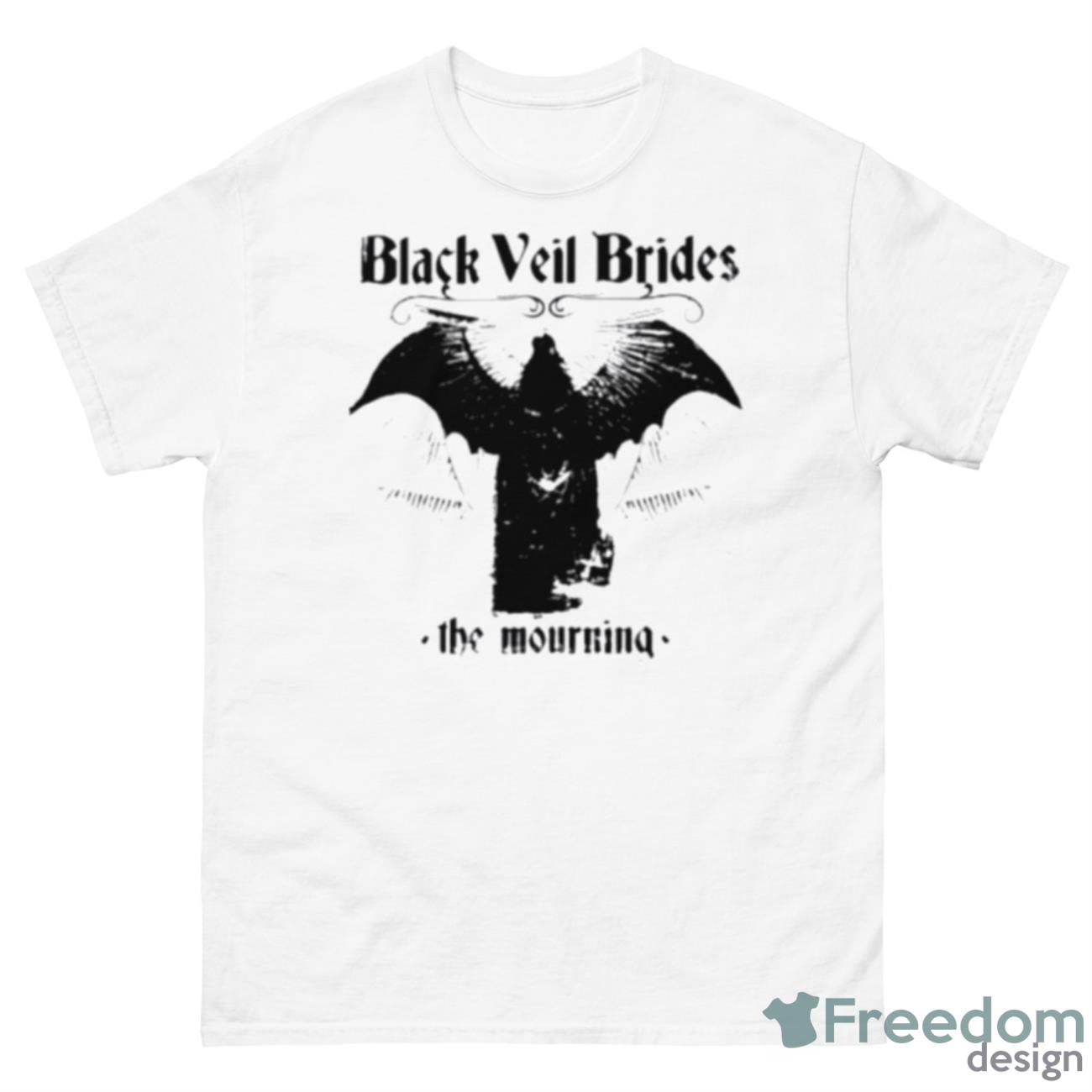 Black Veil Brides The Mourning Wings Shirt - 500 Men’s Classic Tee Gildan