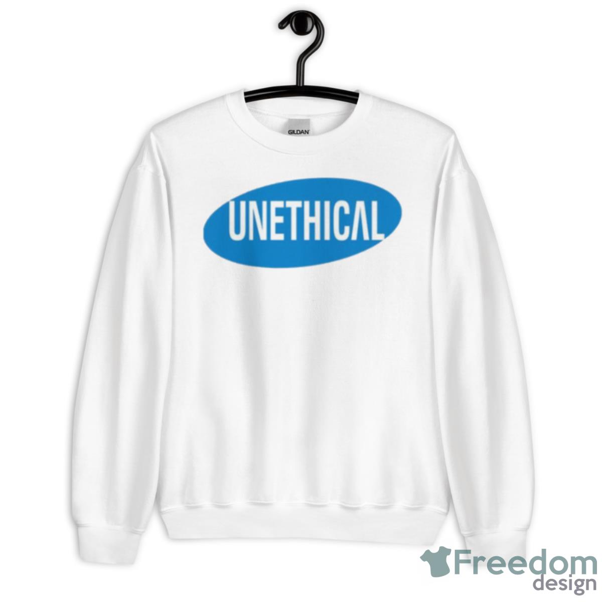 Blue Art Unethical Billionaires 2 Shirt - Unisex Heavy Blend Crewneck Sweatshirt