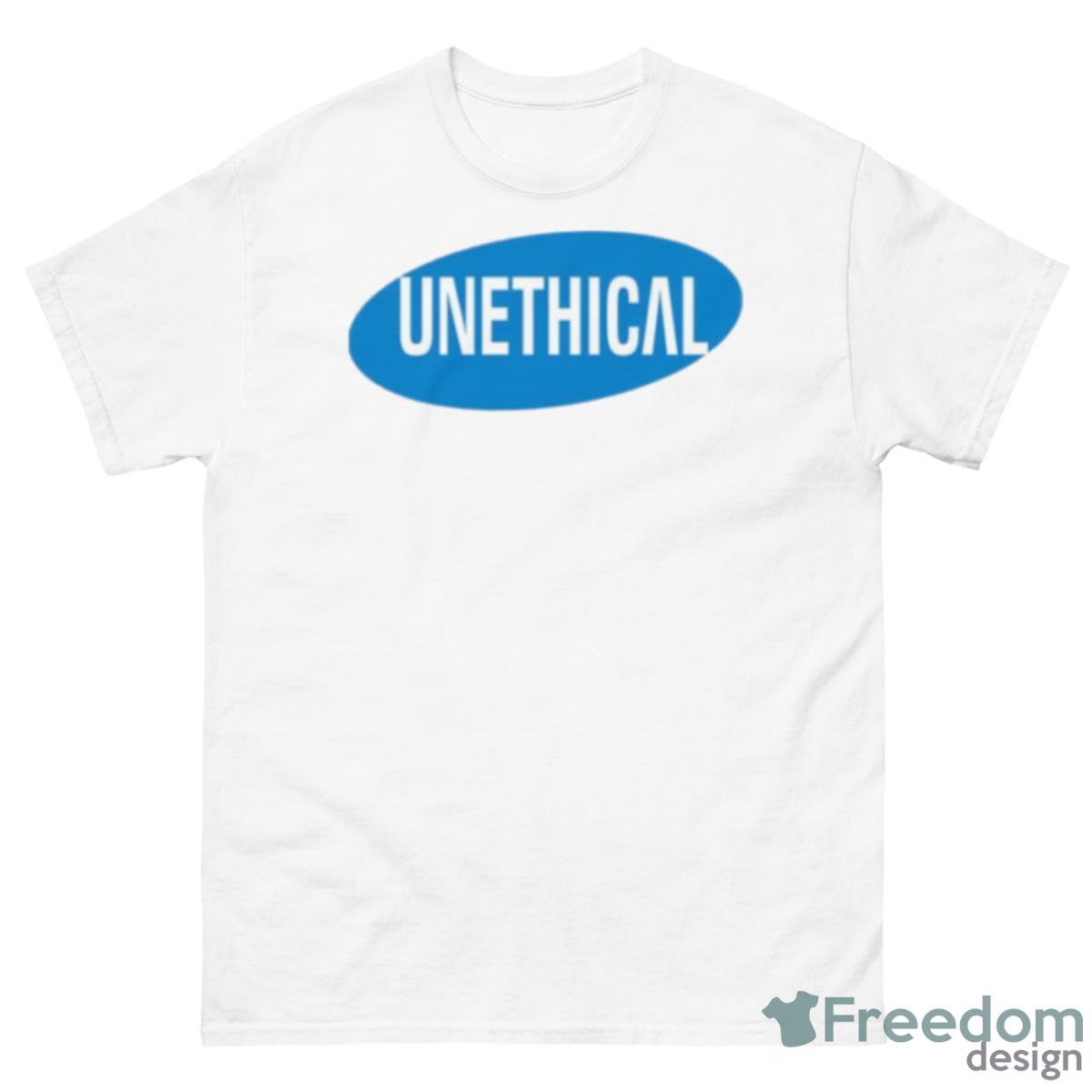 Blue Art Unethical Billionaires 2 Shirt - 500 Men’s Classic Tee Gildan