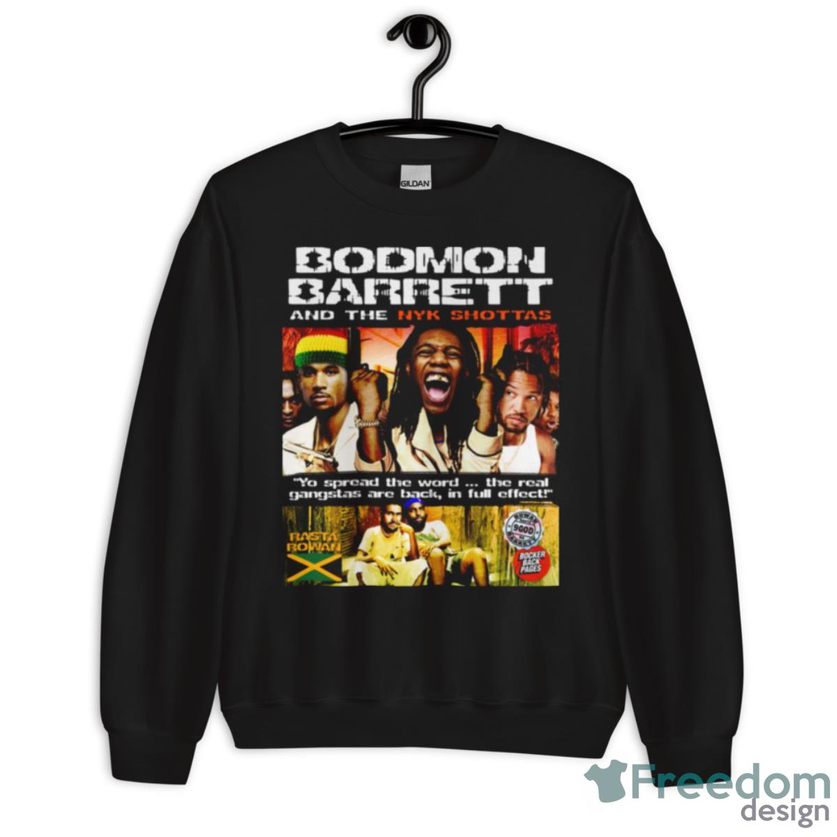 Bodmon Barrett And The Nyk Shottas New York Knicks Shirt - Unisex Crewneck Sweatshirt