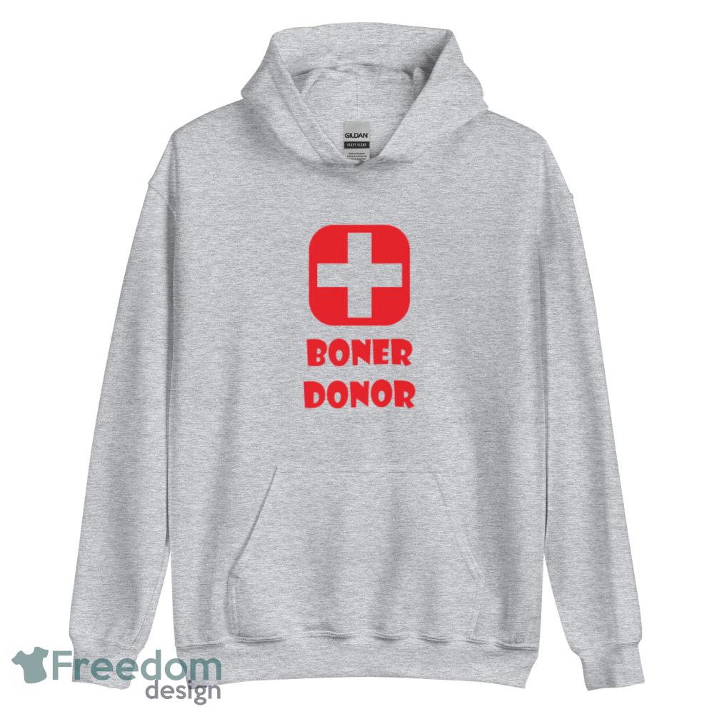 Boner Donor red T Shirt - Unisex Heavy Blend Hooded Sweatshirt Boner Donor red T Shirt - Unisex Heavy Blend Hooded Sweatshirt