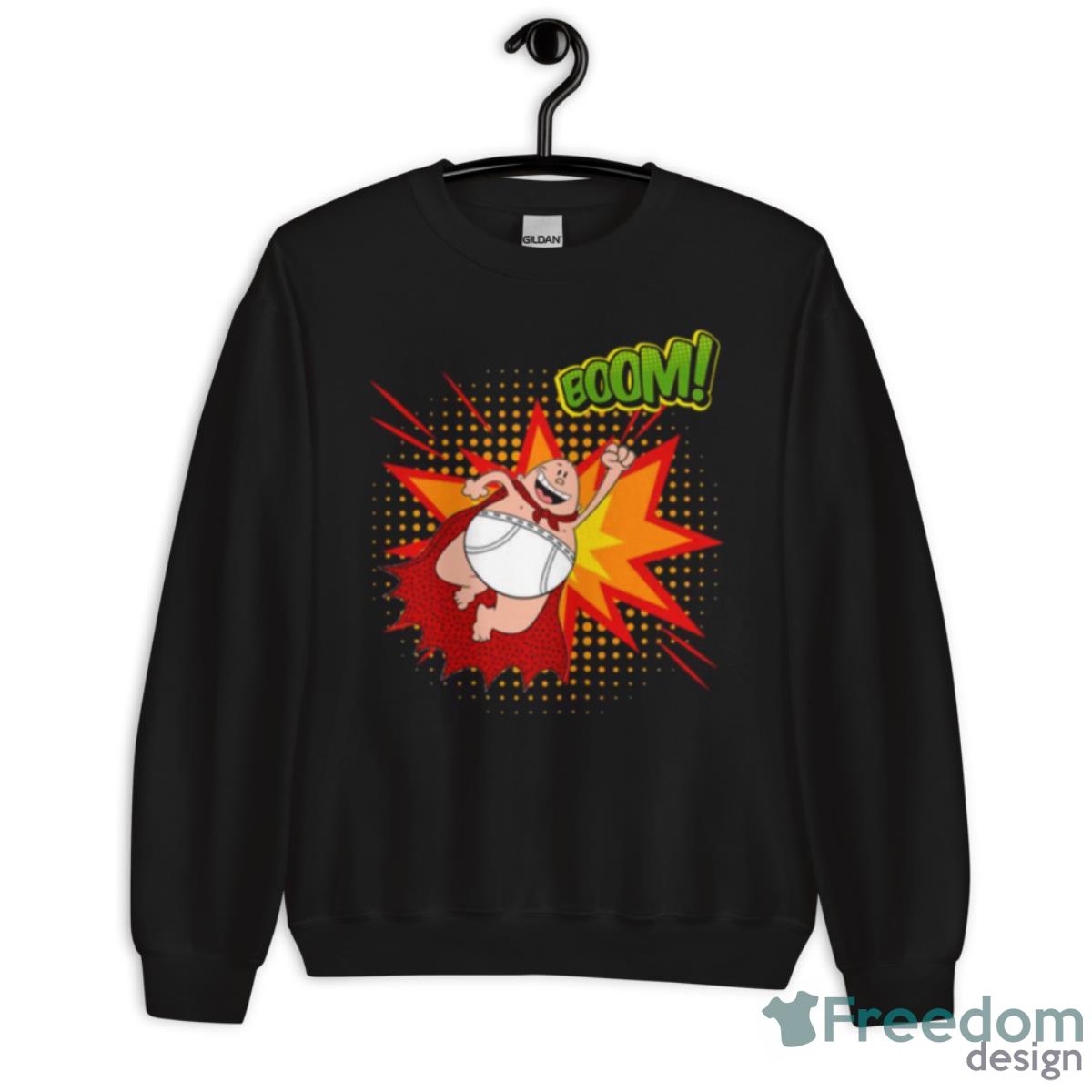 Boom The Fight Captain Underpants Shirt - Unisex Crewneck Sweatshirt