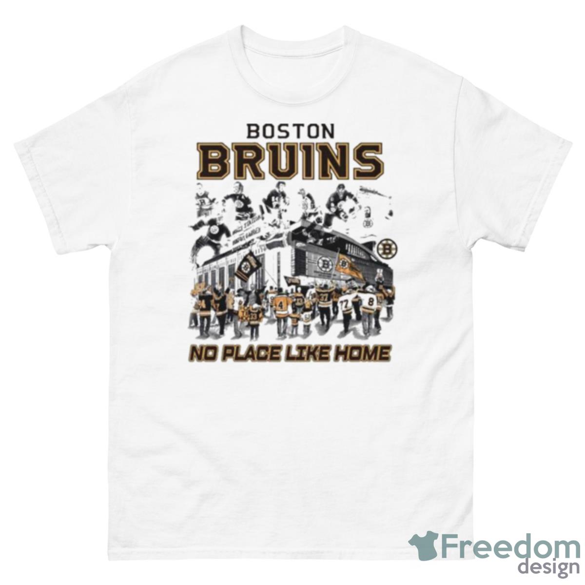 Boston Bruins No Place Like Home Shirt - 500 Men’s Classic Tee Gildan