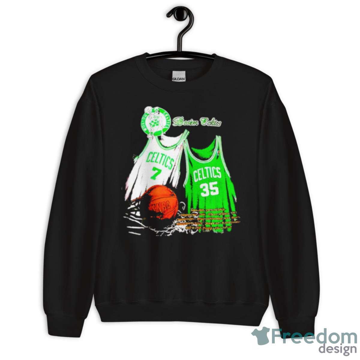 Boston Celtics Championship Goat Basketball NBA Shirt - Unisex Crewneck Sweatshirt