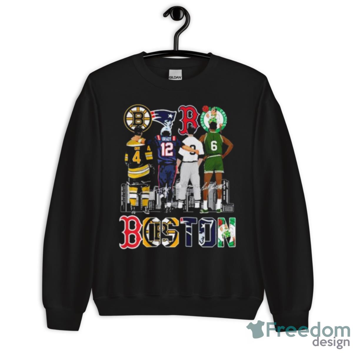 Boston Cirr Brady 9 6 Signature Shirt - Unisex Crewneck Sweatshirt