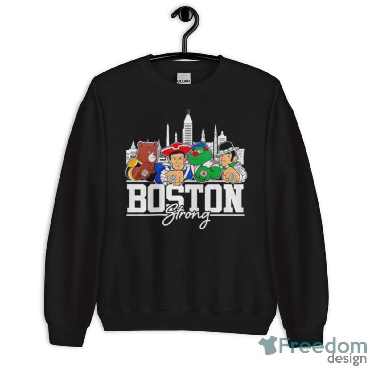 Boston Strong, Boston City Sport Teams Mascot Shirt - Unisex Crewneck Sweatshirt