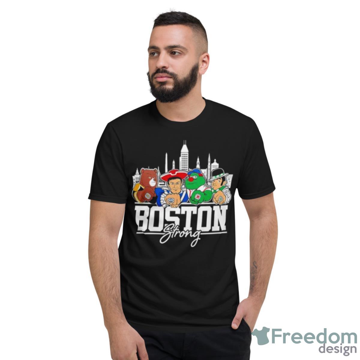 Boston Strong, Boston City Sport Teams Mascot Shirt - Short Sleeve T-Shirt