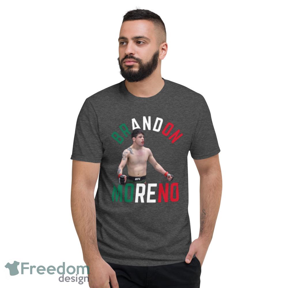 Brandon Moreno Mexico T Shirt - Short Sleeve T-Shirt-1 Brandon Moreno Mexico T Shirt - Short Sleeve T-Shirt-1