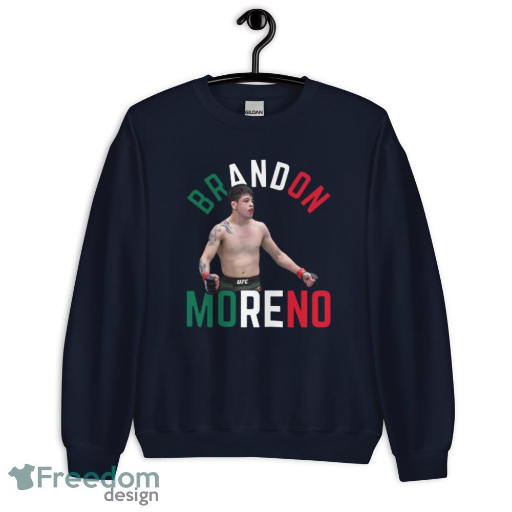 Brandon Moreno Mexico T Shirt - Unisex Crewneck Sweatshirt-1 Brandon Moreno Mexico T Shirt - Unisex Crewneck Sweatshirt-1