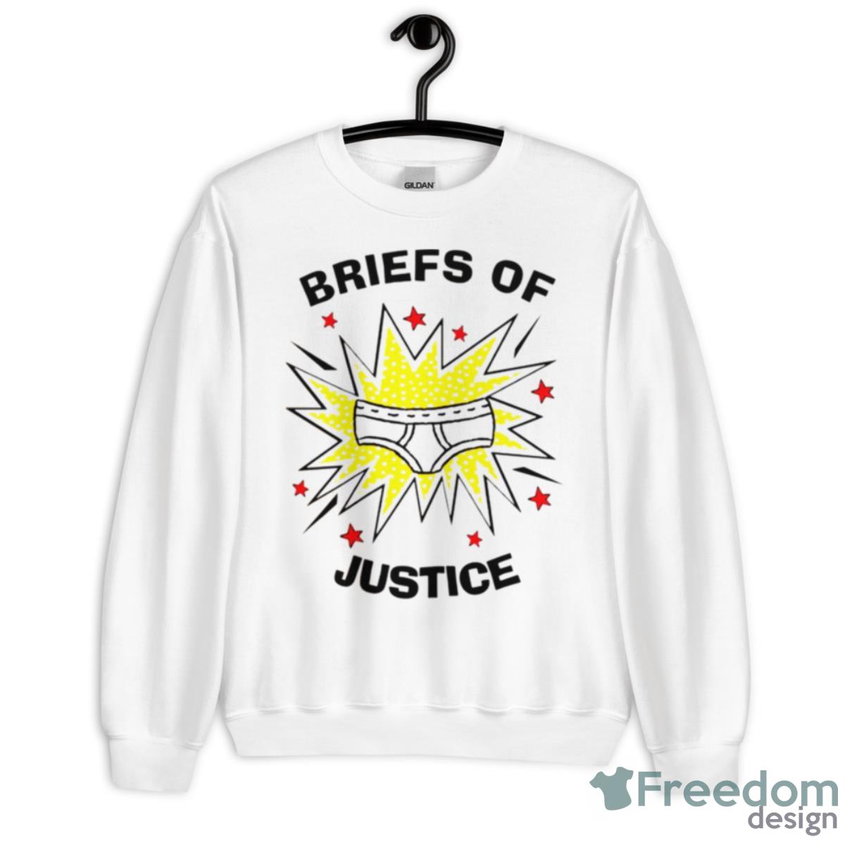 Briefs Of Justice Captain Underpants Shirt - Unisex Heavy Blend Crewneck Sweatshirt