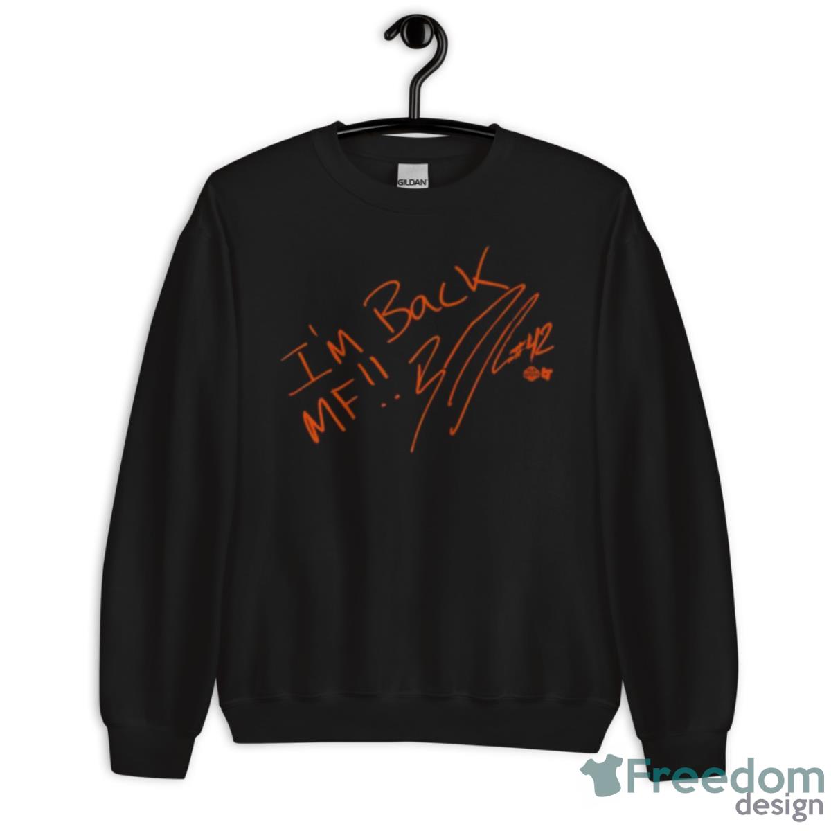 Brittney Griner I’m Back MF Shirt - Unisex Crewneck Sweatshirt